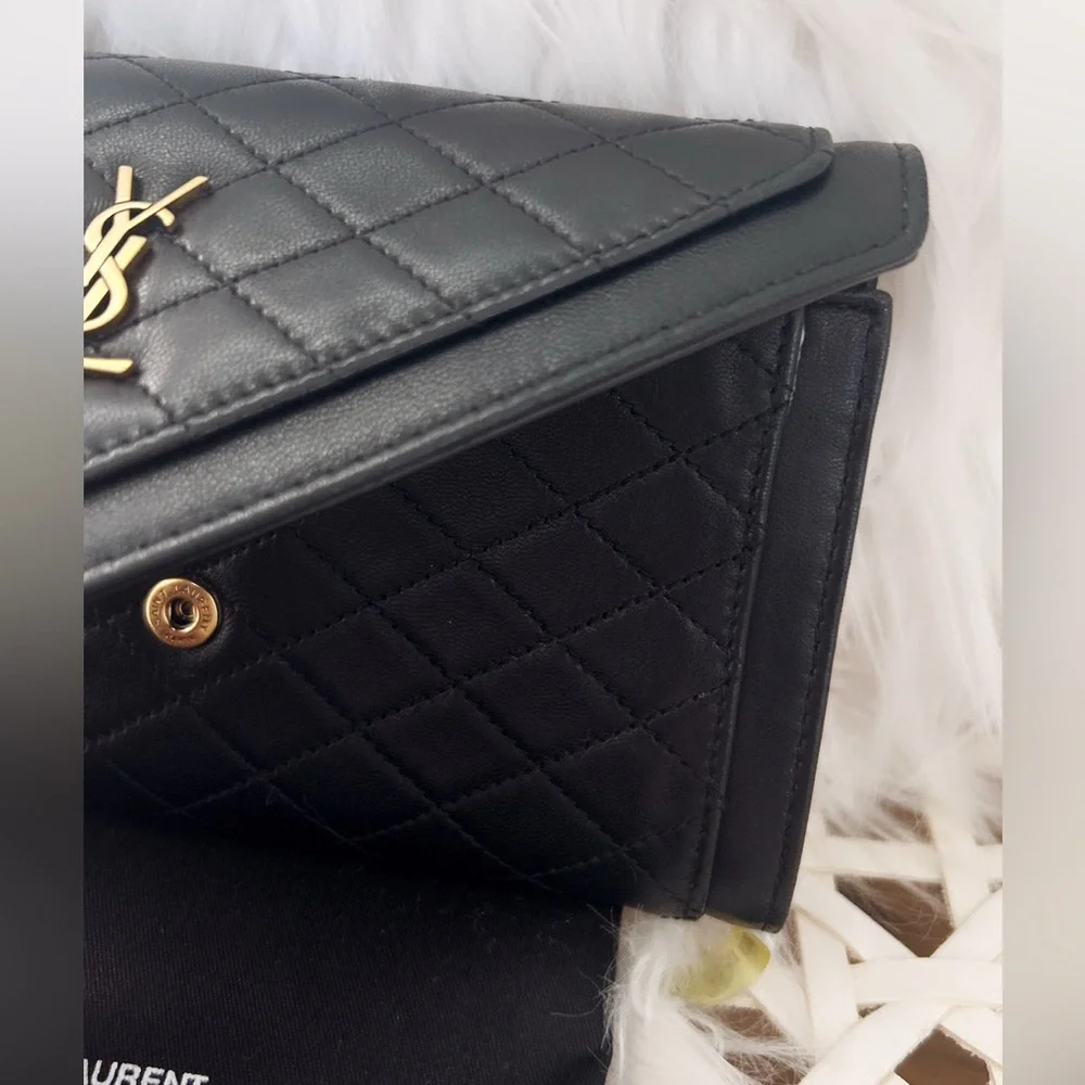SAINT LAURENT PARIS Gabby Clutch SOLD - Picture 4 of 16